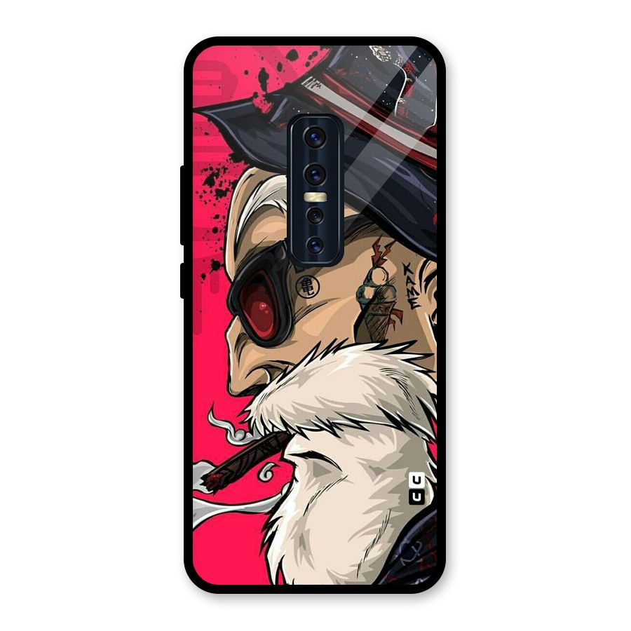 Old Man Swag Glass Back Case for Vivo V17 Pro