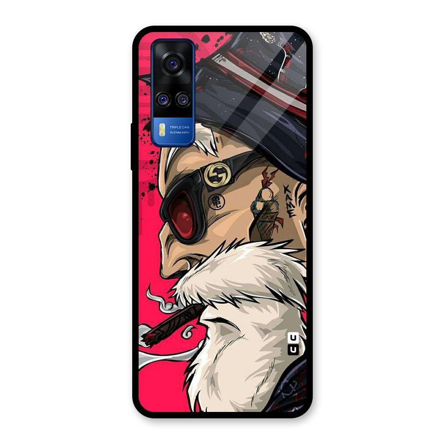Old Man Swag Glass Back Case for Vivo Y31