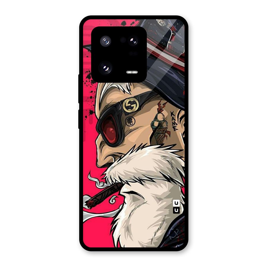 Old Man Swag Glass Back Case for Xiaomi 13 Pro