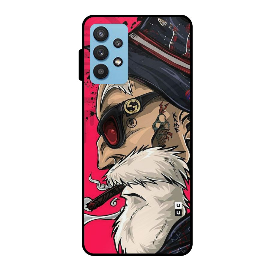 Old Man Swag Metal Back Case for Galaxy M32 5G