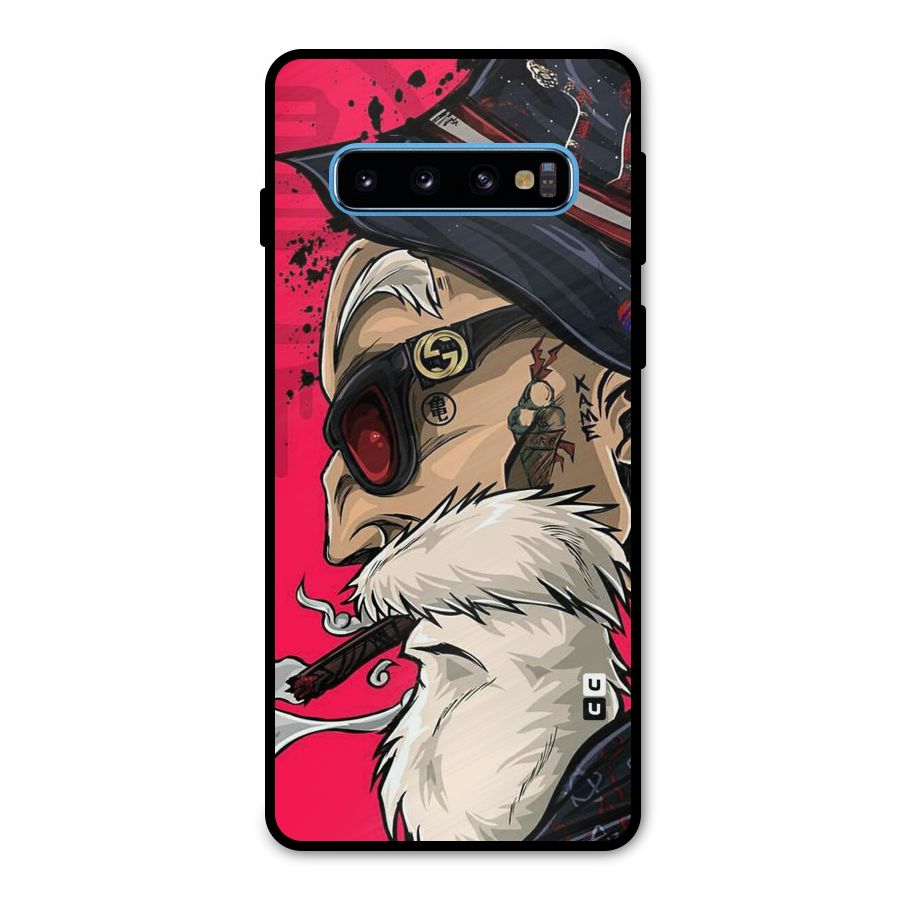 Old Man Swag Metal Back Case for Galaxy S10