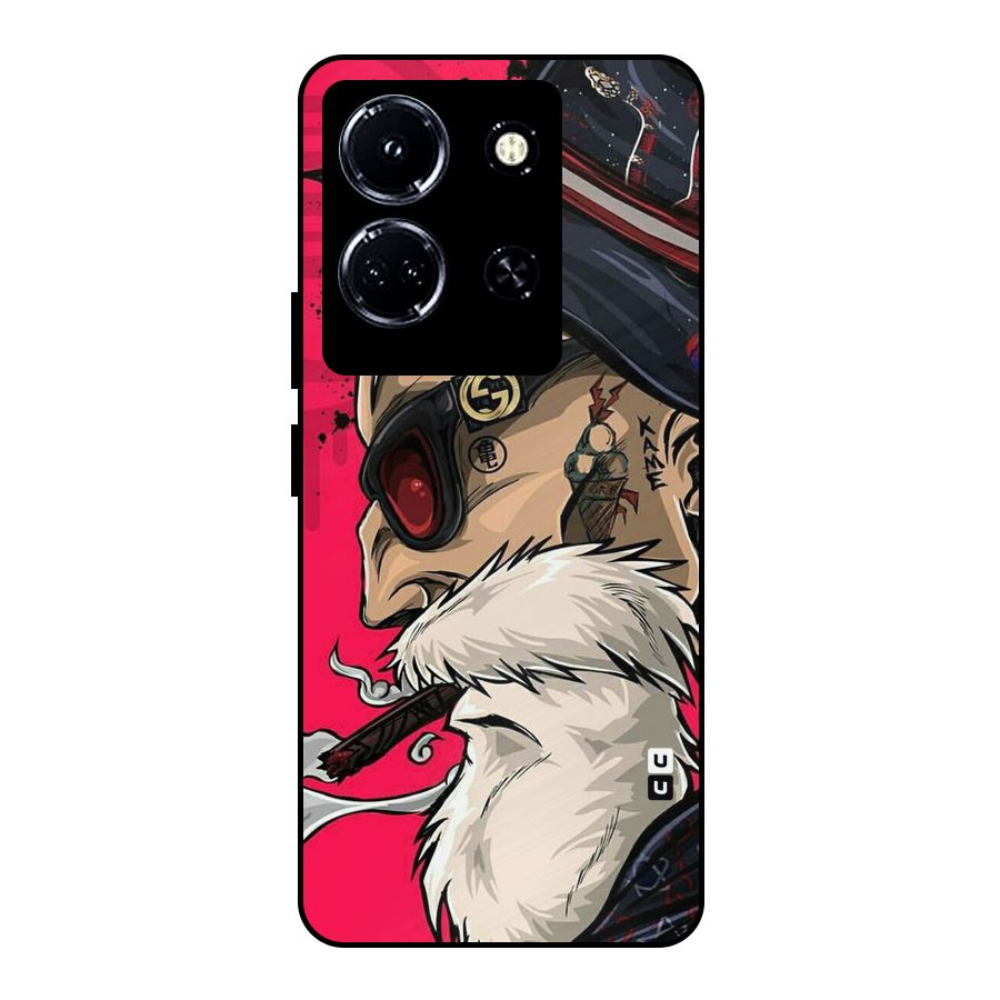 Old Man Swag Metal Back Case for Infinix Note 30 5G