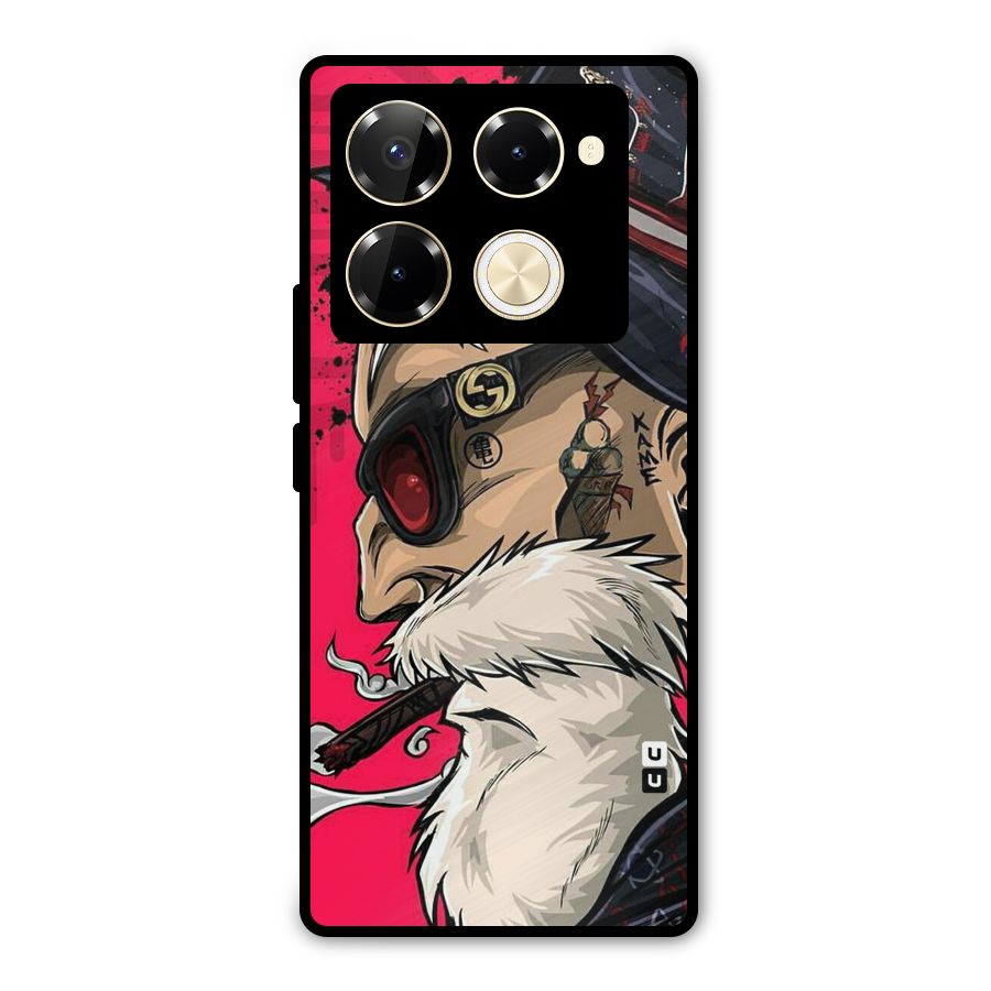 Old Man Swag Metal Back Case for Infinix Note 40 Pro Plus