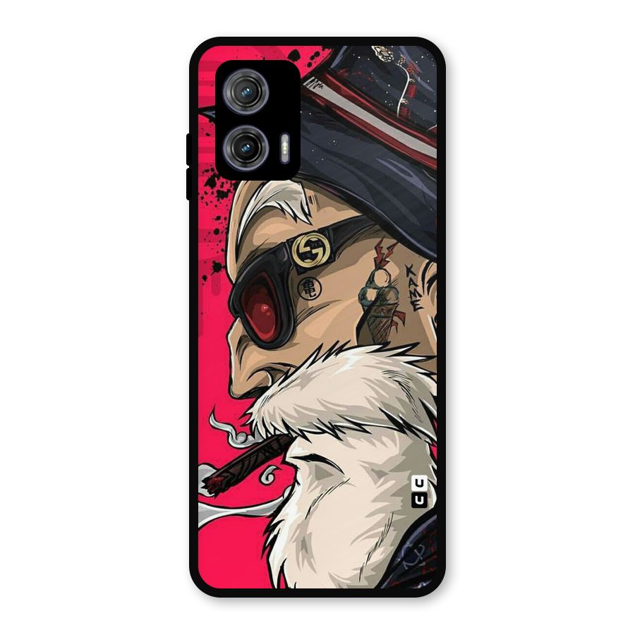 Old Man Swag Metal Back Case for Moto G73