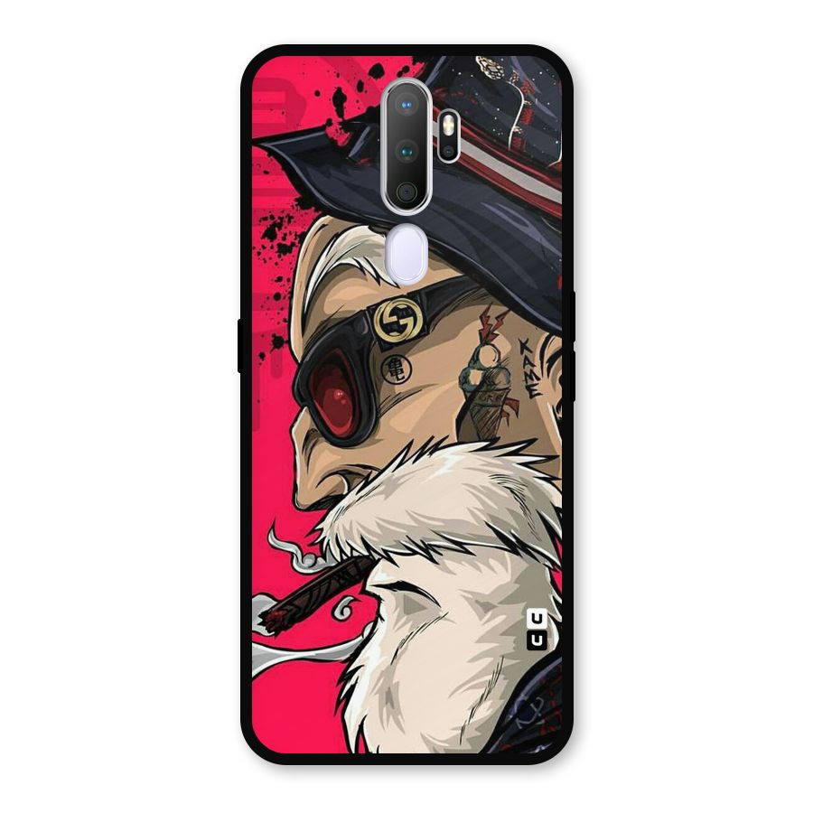 Old Man Swag Metal Back Case for Oppo A9 (2020)