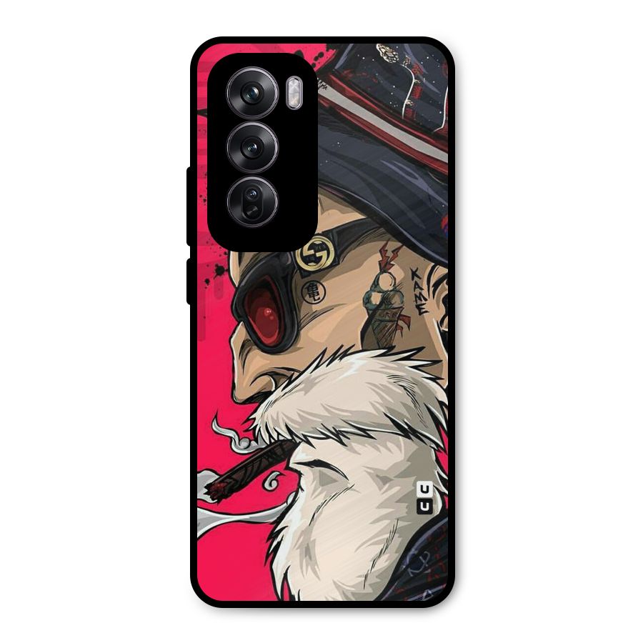 Old Man Swag Metal Back Case for Oppo Reno12 Pro