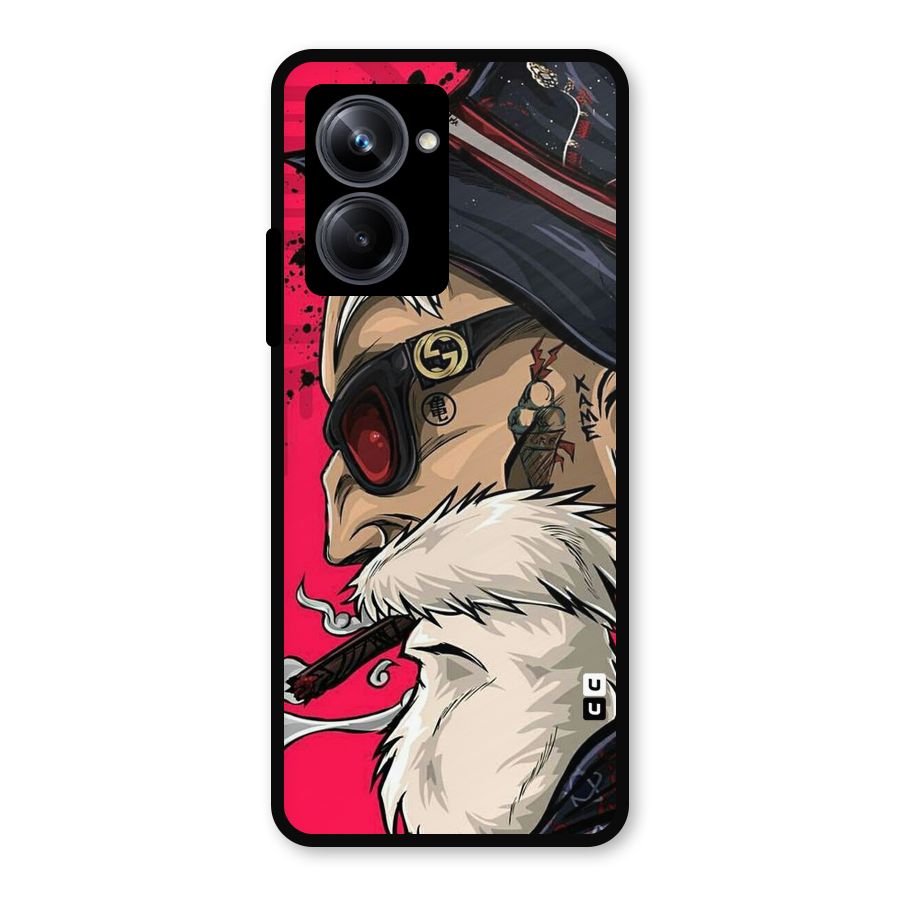 Old Man Swag Metal Back Case for Realme 10 Pro