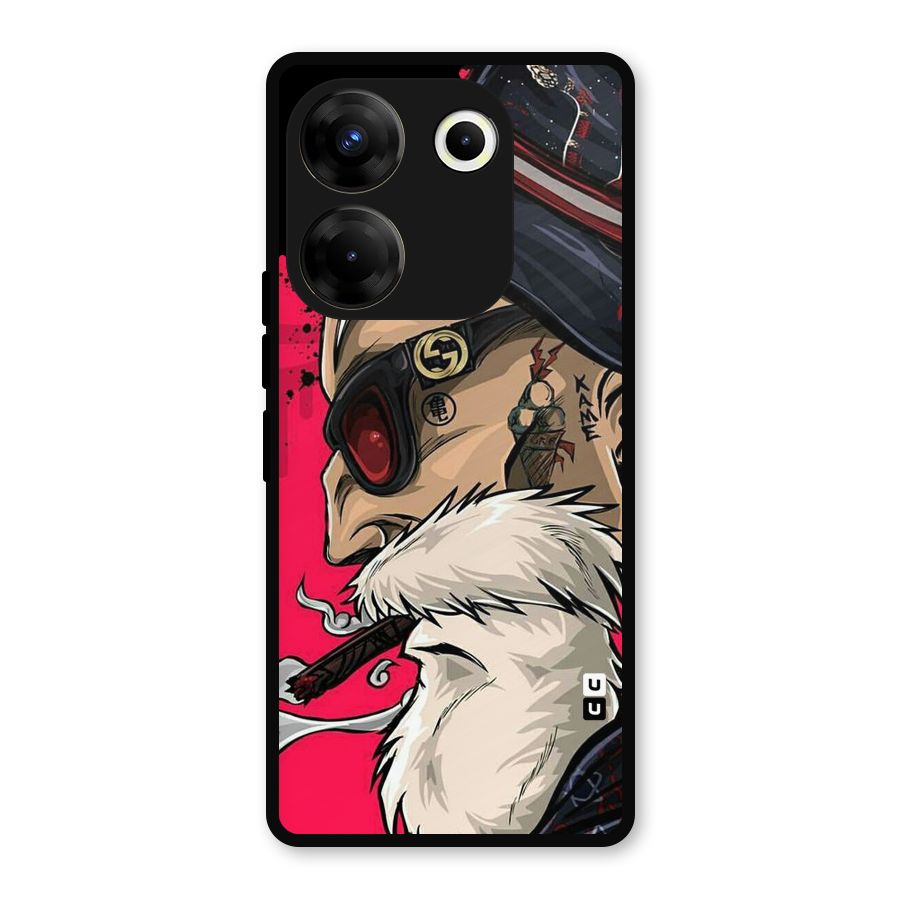 Old Man Swag Metal Back Case for Tecno Camon 20