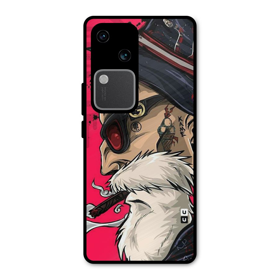 Old Man Swag Metal Back Case for Vivo V30 Pro