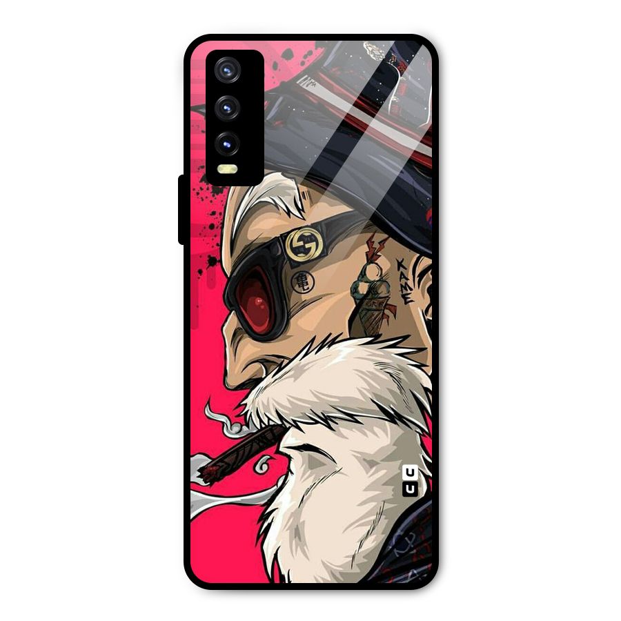 Old Man Swag Metal Back Case for Vivo Y20 2021