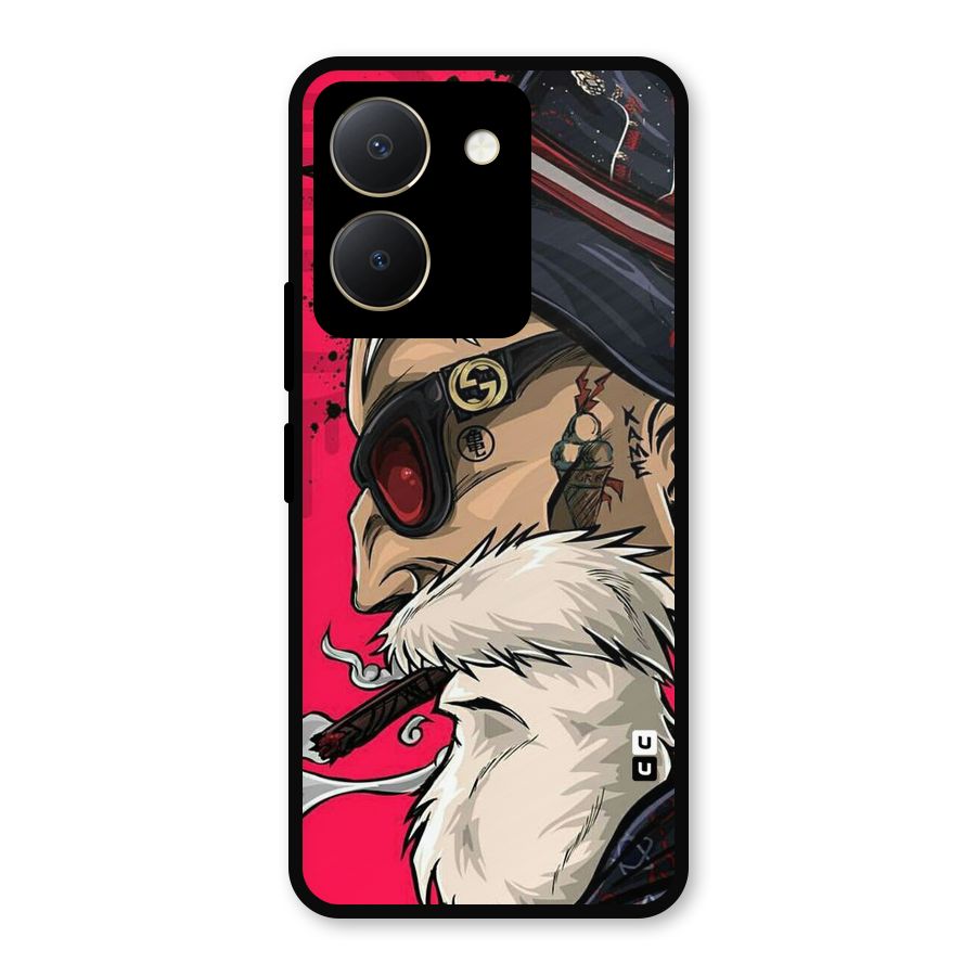 Old Man Swag Metal Back Case for Vivo Y36