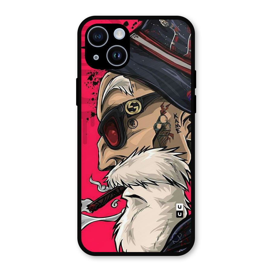 Old Man Swag Metal Back Case for iPhone 14