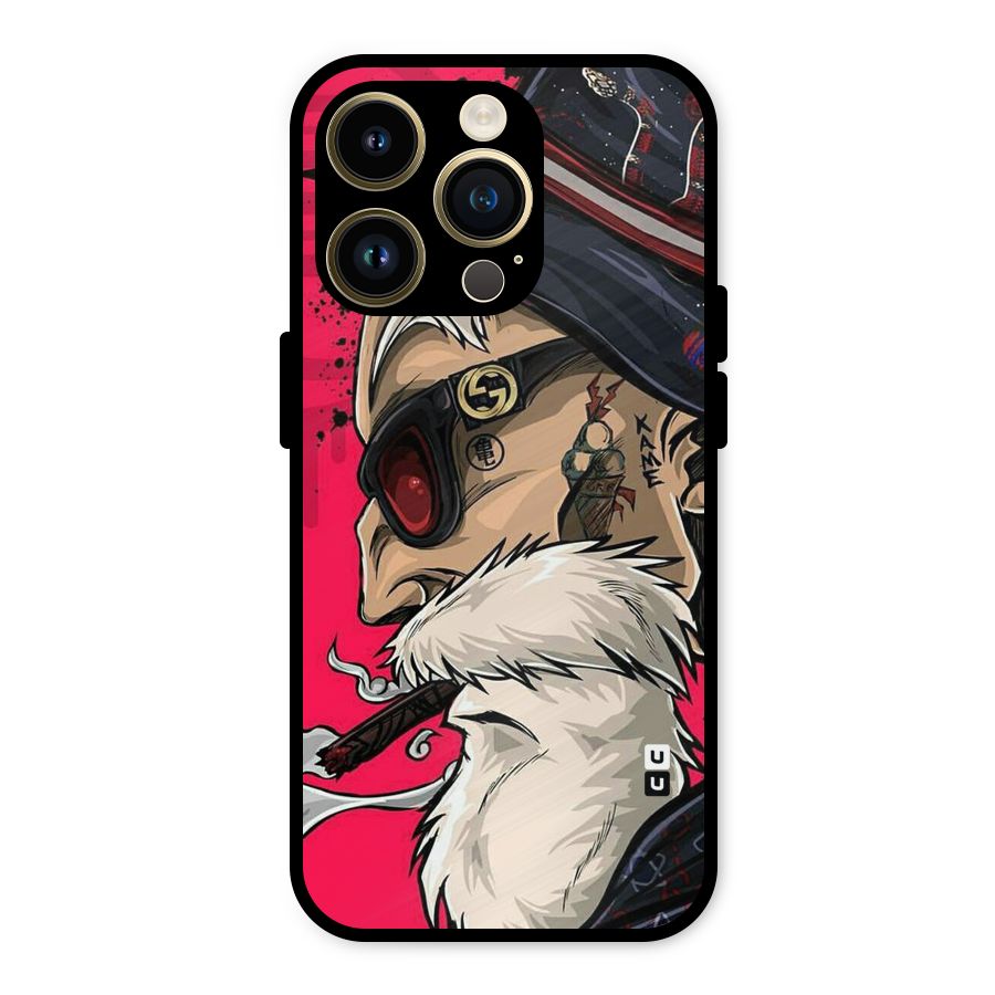 Old Man Swag Metal Back Case for iPhone 14 Pro