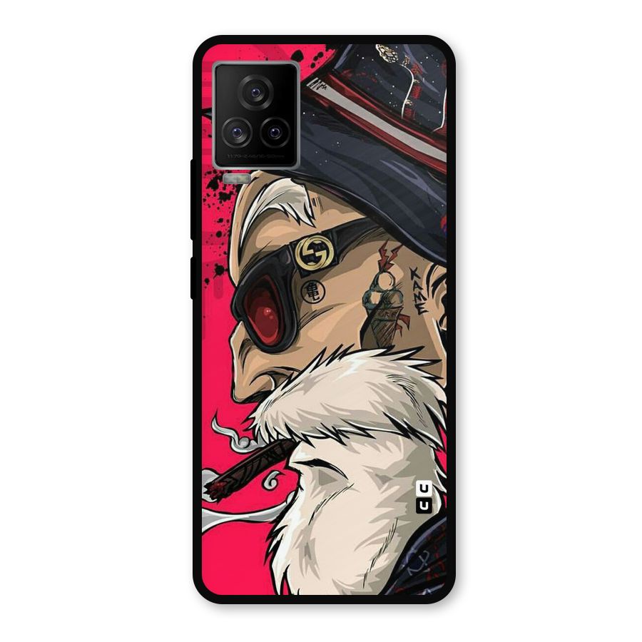 Old Man Swag Metal Back Case for iQOO 7 Legend 5G