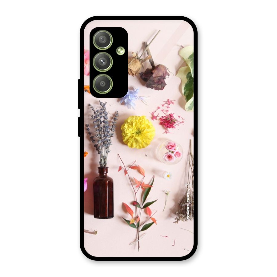 Old Petals Glass Back Case for Galaxy A54