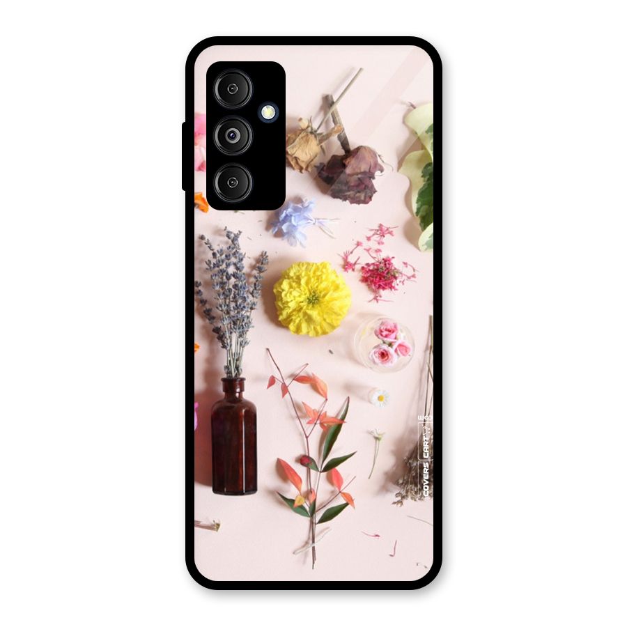 Old Petals Glass Back Case for Galaxy M14 5G