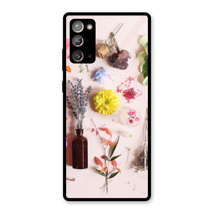 Old Petals Glass Back Case for Galaxy Note 20
