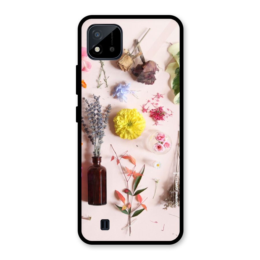 Old Petals Glass Back Case for Realme C11 2021