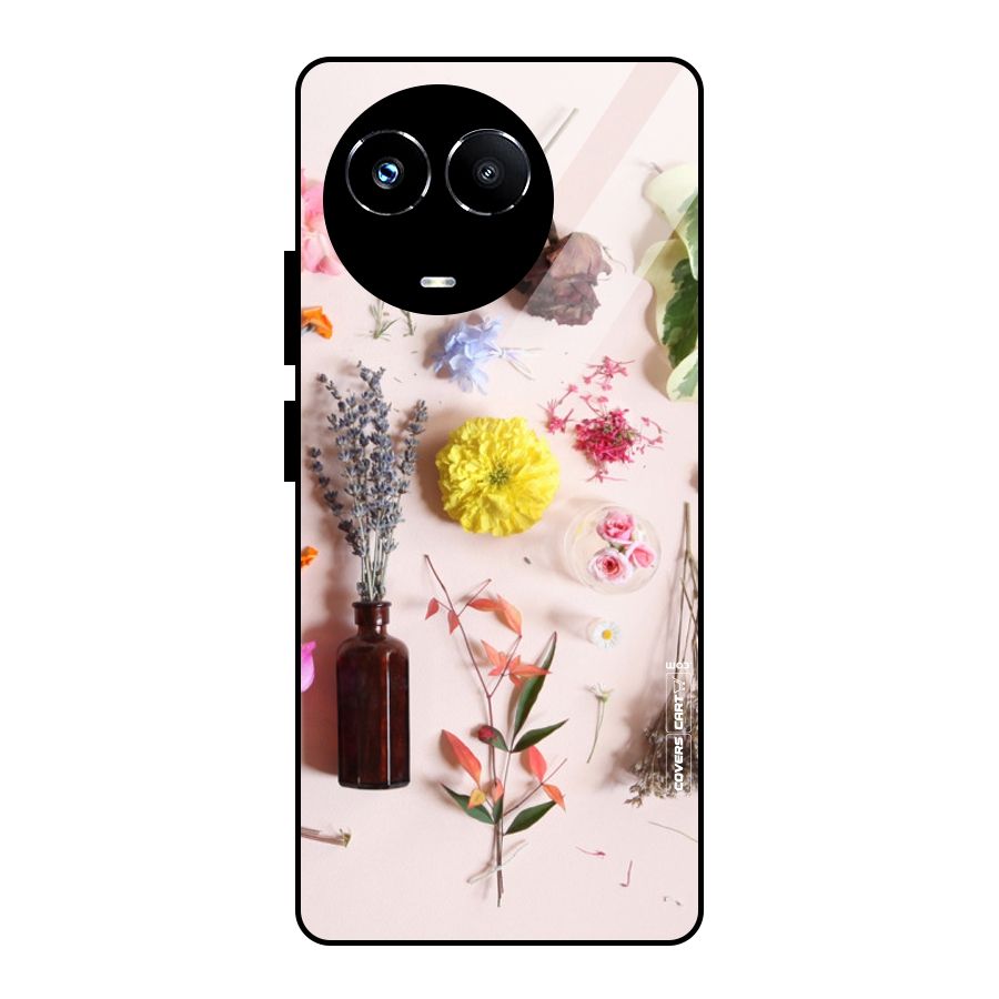 Old Petals Glass Back Case for Realme Narzo 60X