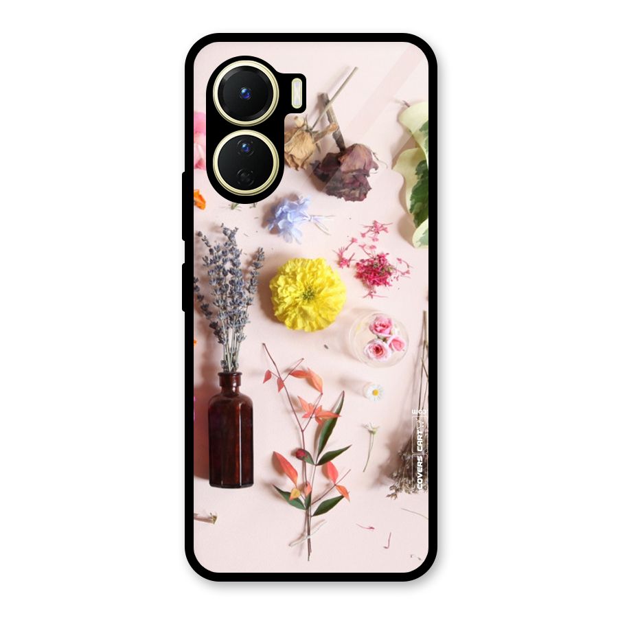 Old Petals Glass Back Case for Vivo Y56