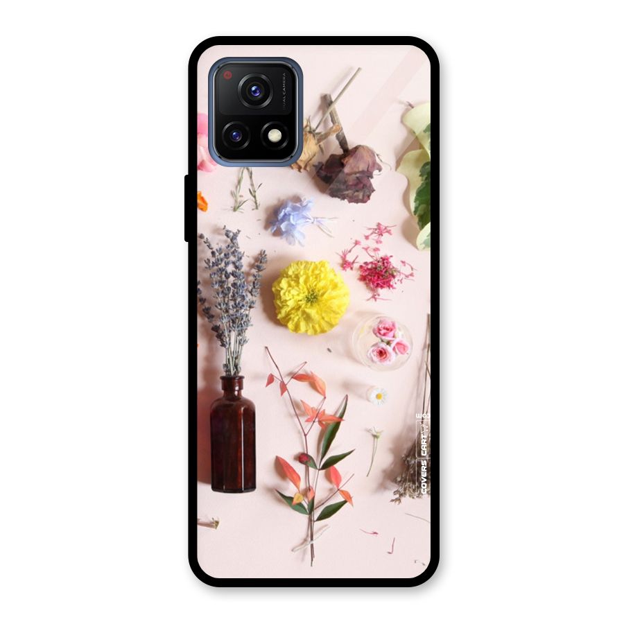 Old Petals Glass Back Case for Vivo Y72 5G