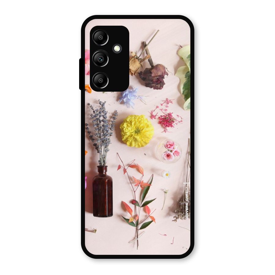 Old Petals Metal Back Case for Galaxy A14 5G