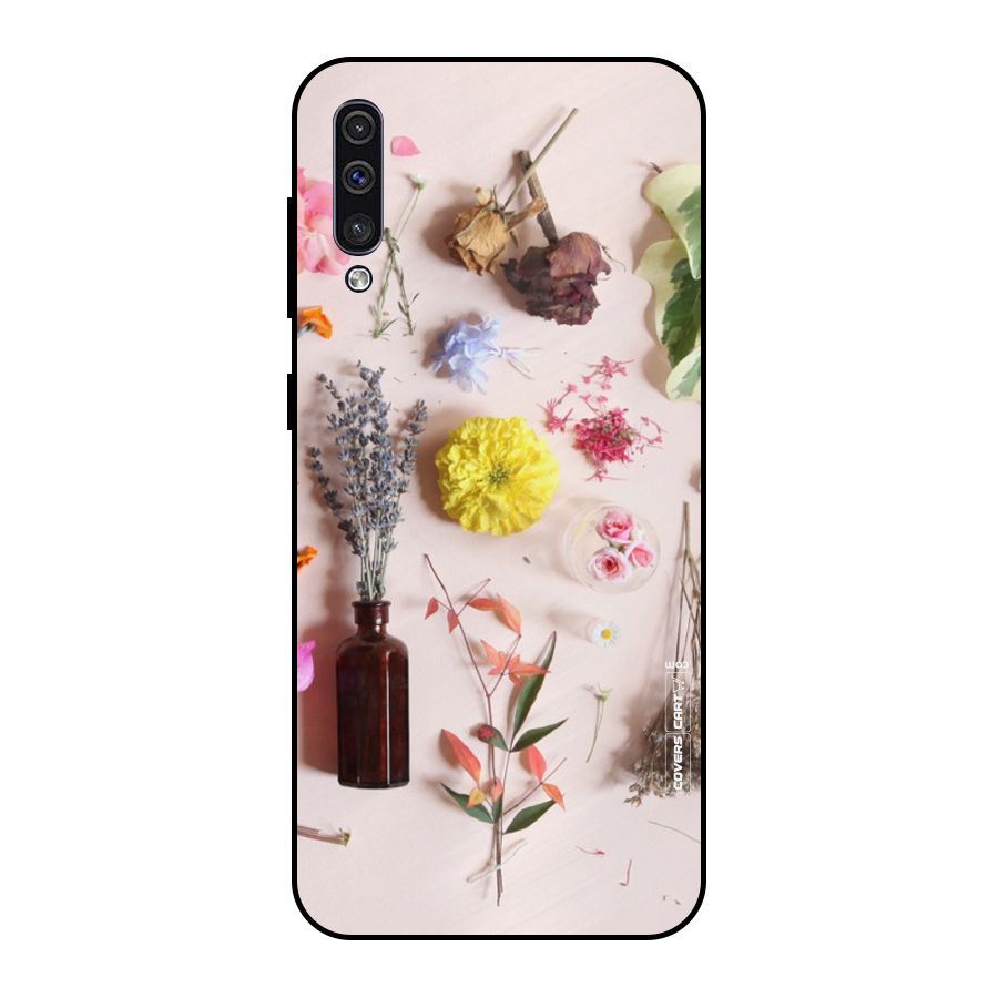 Old Petals Metal Back Case for Galaxy A50s