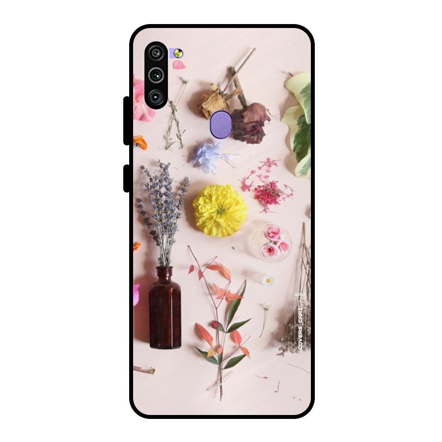 Old Petals Metal Back Case for Galaxy M11
