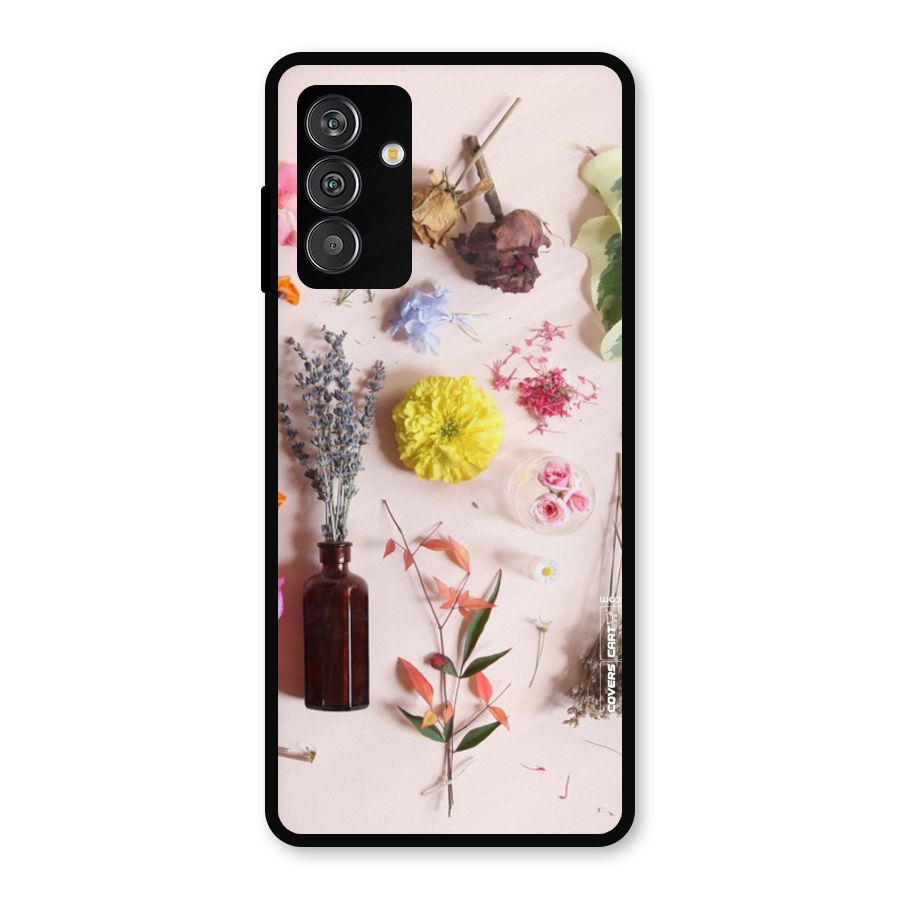 Old Petals Metal Back Case for Galaxy M14 5G