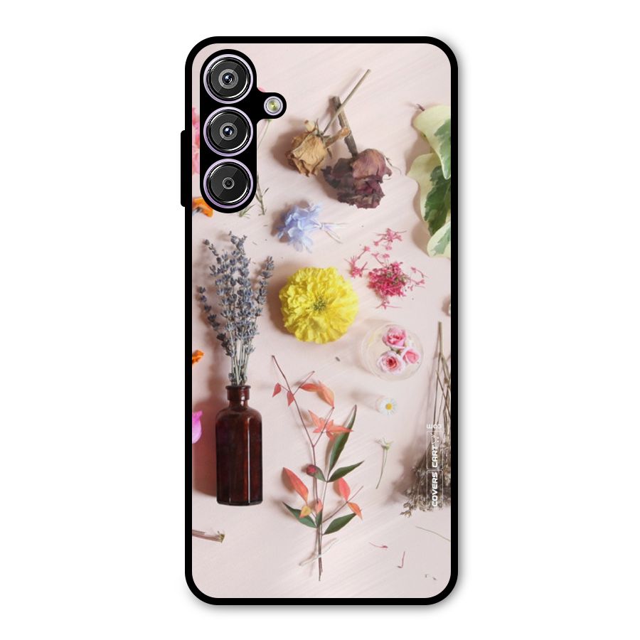 Old Petals Metal Back Case for Galaxy M15