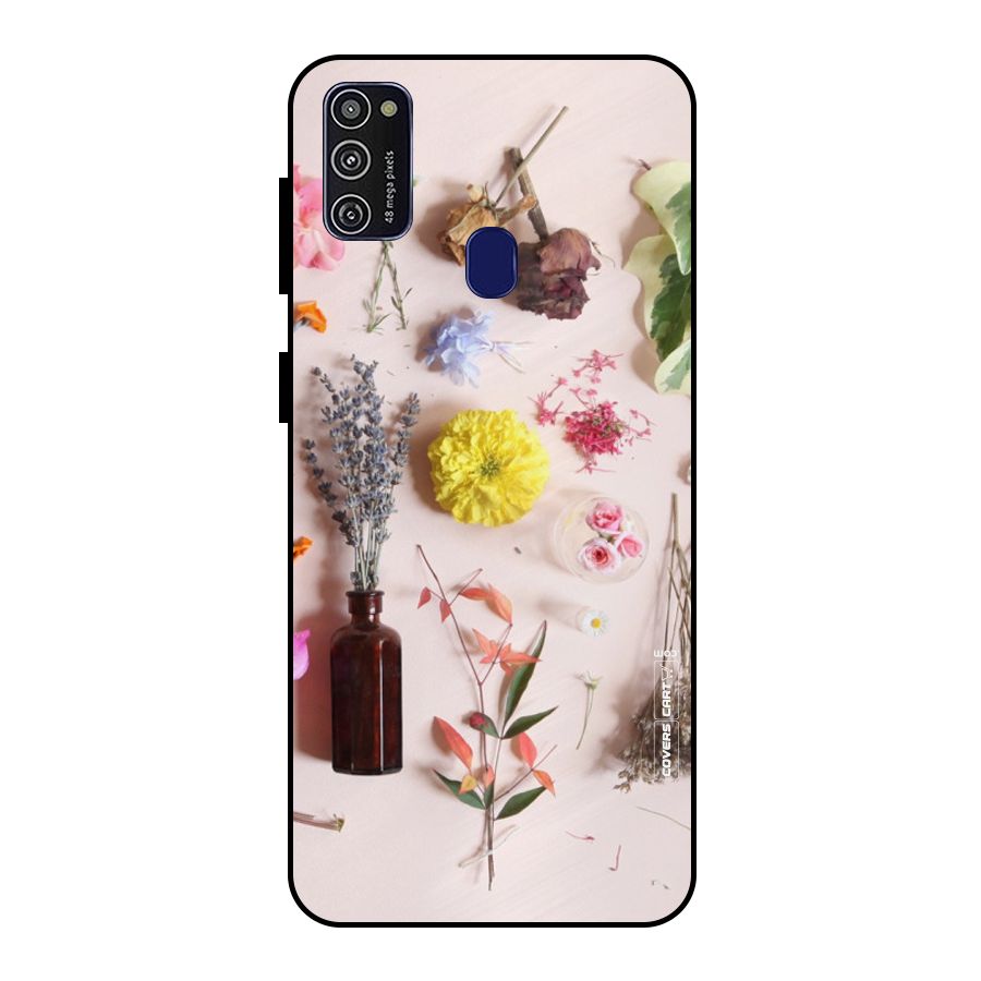 Old Petals Metal Back Case for Galaxy M21