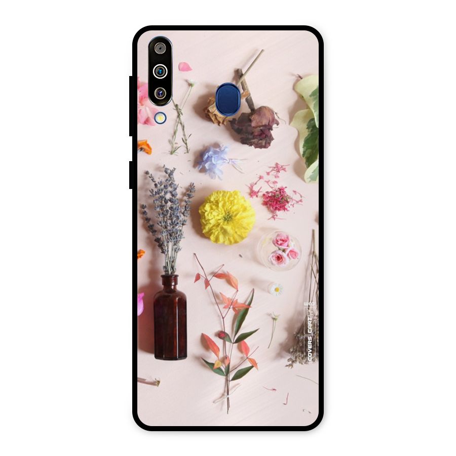 Old Petals Metal Back Case for Galaxy M30