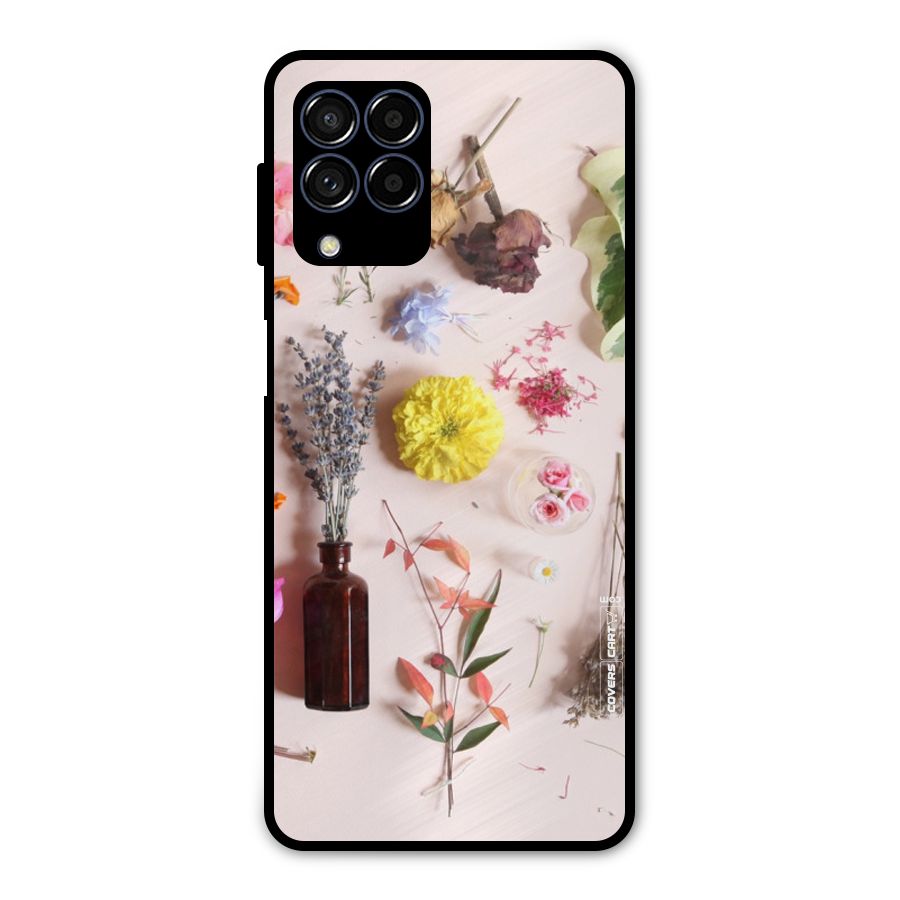 Old Petals Metal Back Case for Galaxy M53 5G