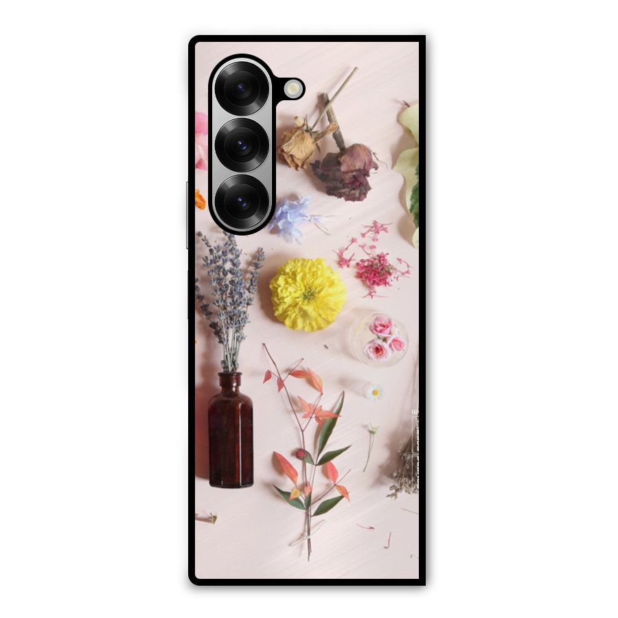 Old Petals Metal Back Case for Galaxy Z Fold6