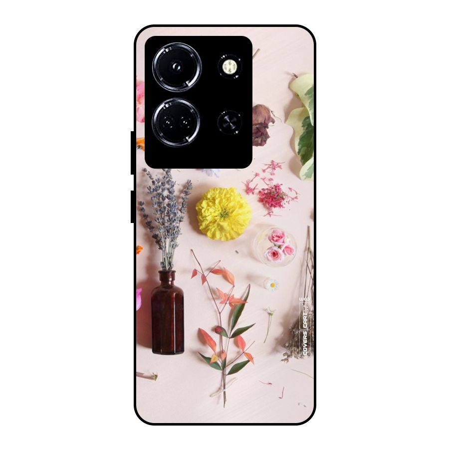 Old Petals Metal Back Case for Infinix Note 30 5G