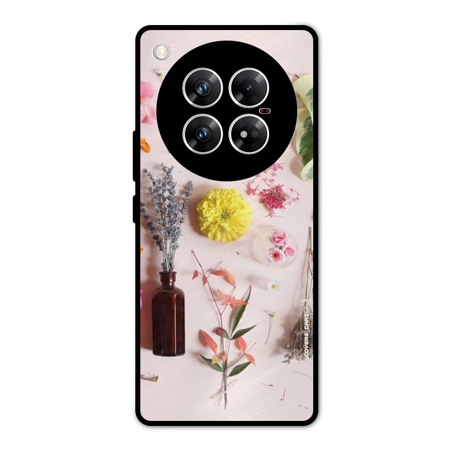 Old Petals Metal Back Case for Infinix Zero 40 5G