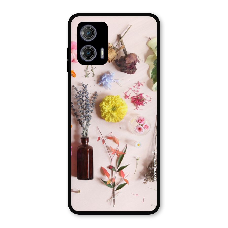 Old Petals Metal Back Case for Moto G73