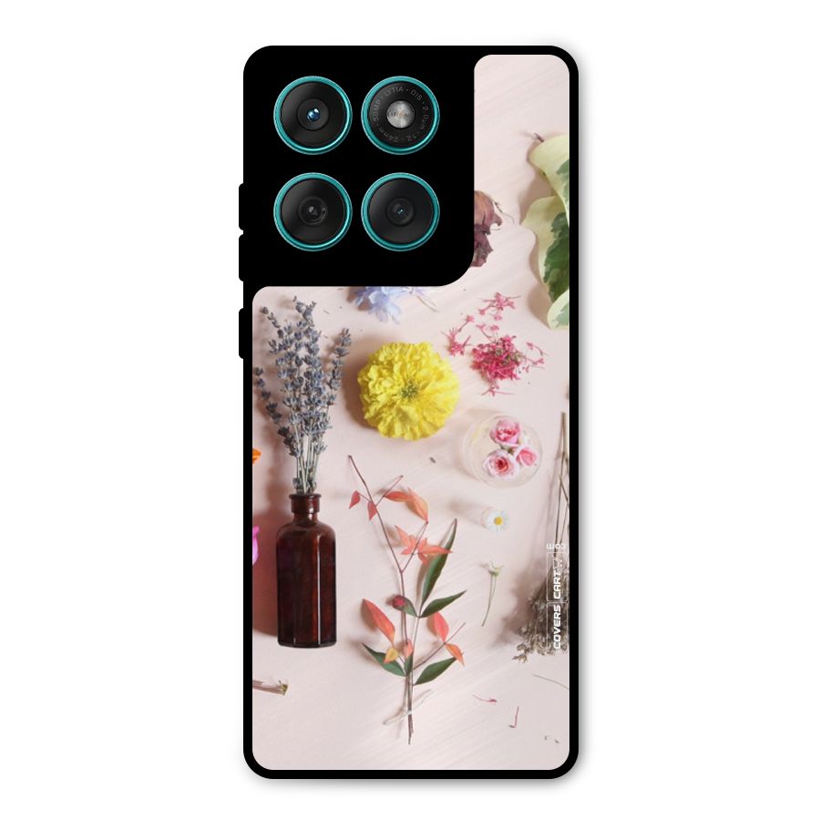 Old Petals Metal Back Case for Motorola Edge 60 Fusion