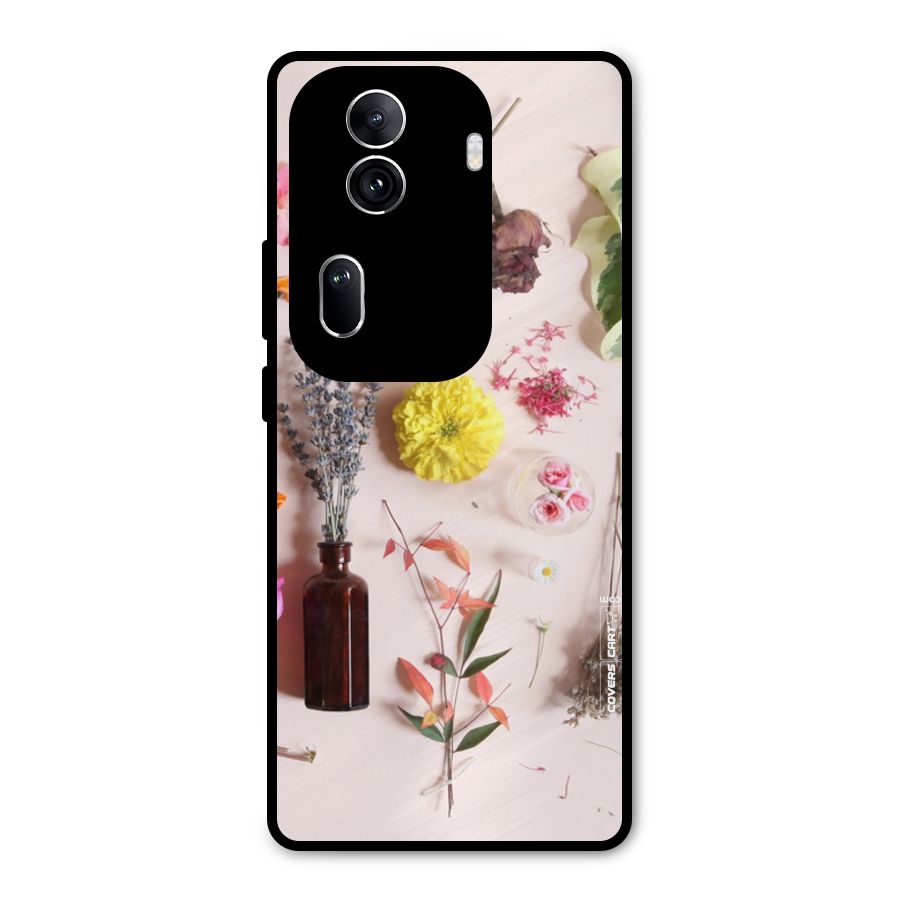 Old Petals Metal Back Case for Oppo Reno11 Pro 5G