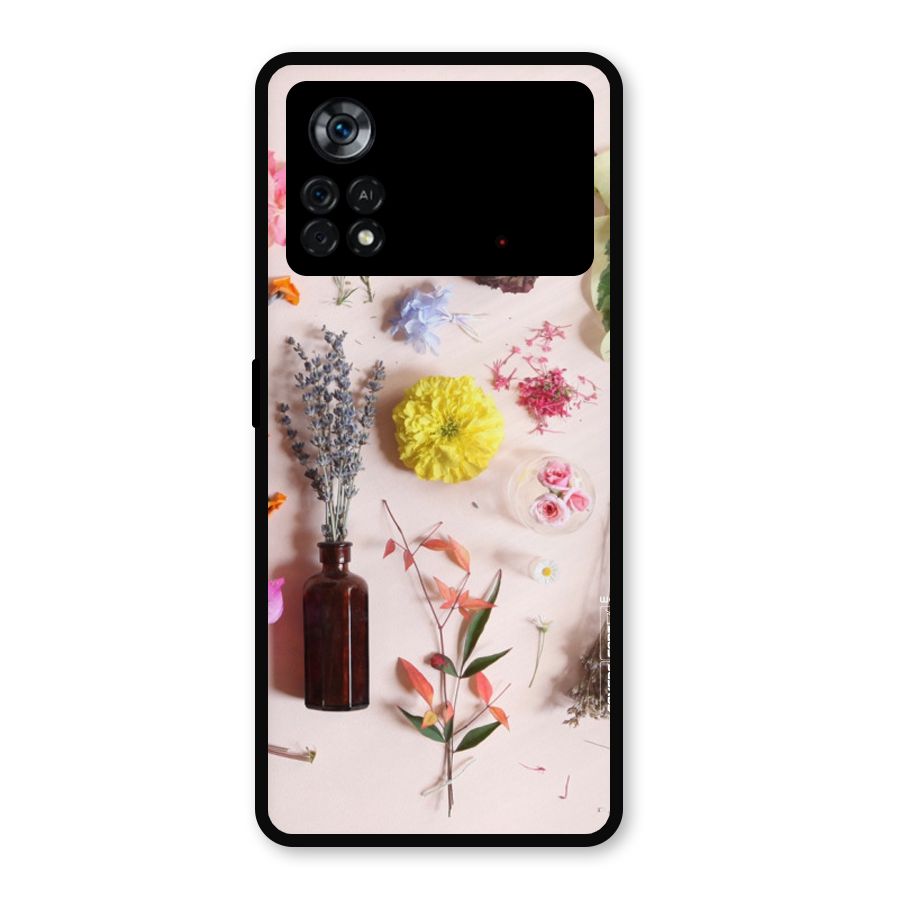 Old Petals Metal Back Case for Poco X4 Pro 5G