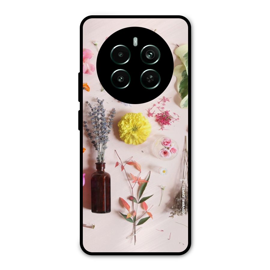 Old Petals Metal Back Case for Realme 12 Pro Plus