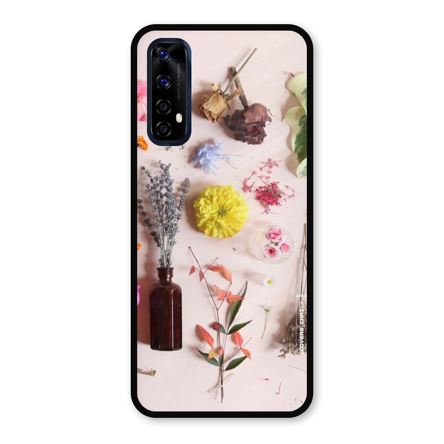 Old Petals Metal Back Case for Realme 7