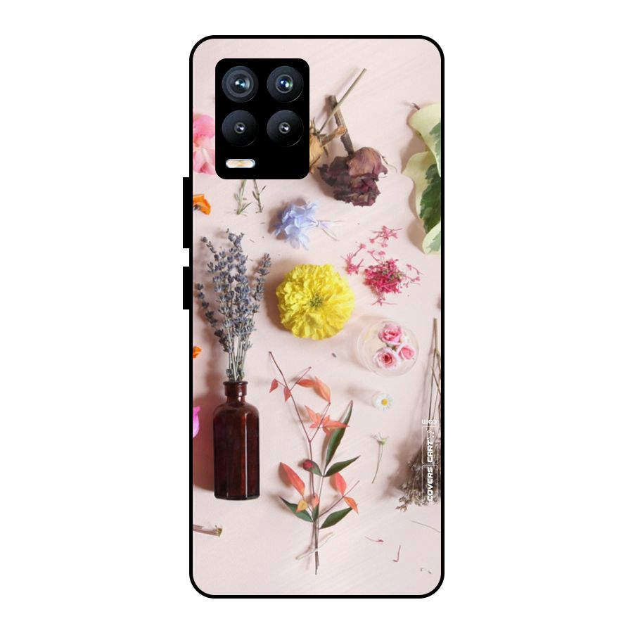 Old Petals Metal Back Case for Realme 8 Pro