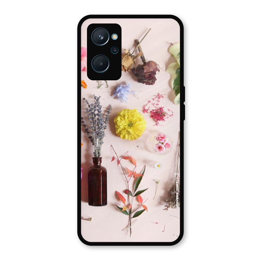 Old Petals Metal Back Case for Realme 9i