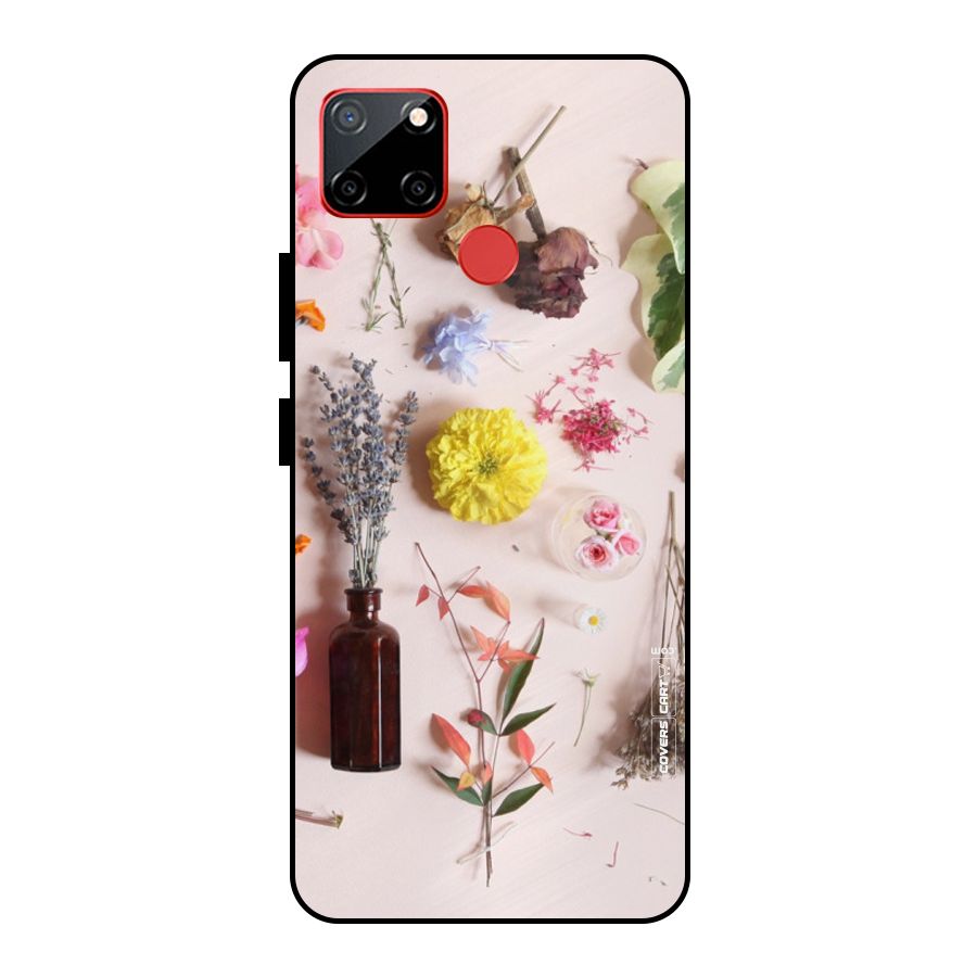 Old Petals Metal Back Case for Realme C12