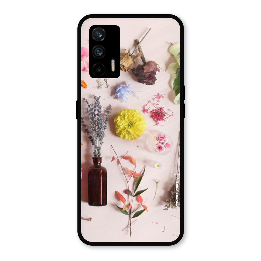 Old Petals Metal Back Case for Realme GT 5G
