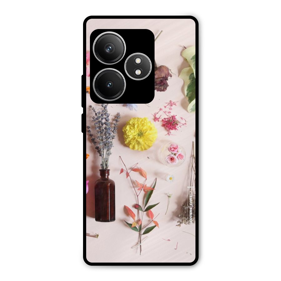 Old Petals Metal Back Case for Realme GT 6T