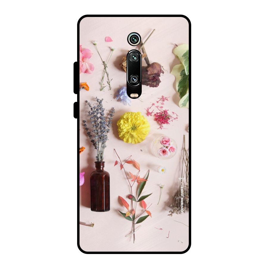Old Petals Metal Back Case for Redmi K20 Pro