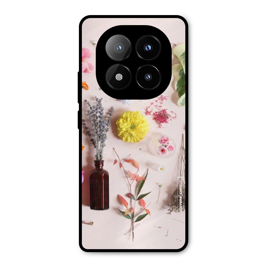 Old Petals Metal Back Case for Redmi Note 14 Pro Plus 5G