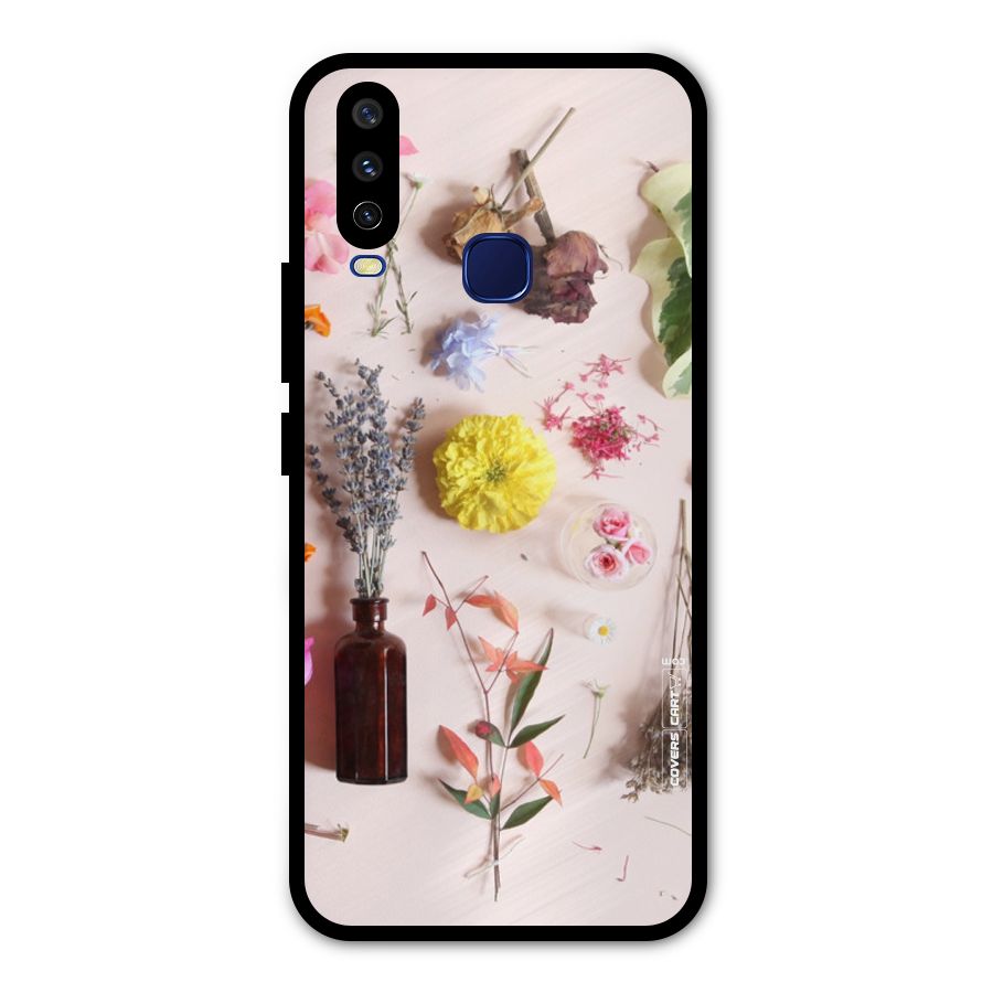 Old Petals Metal Back Case for Vivo V17
